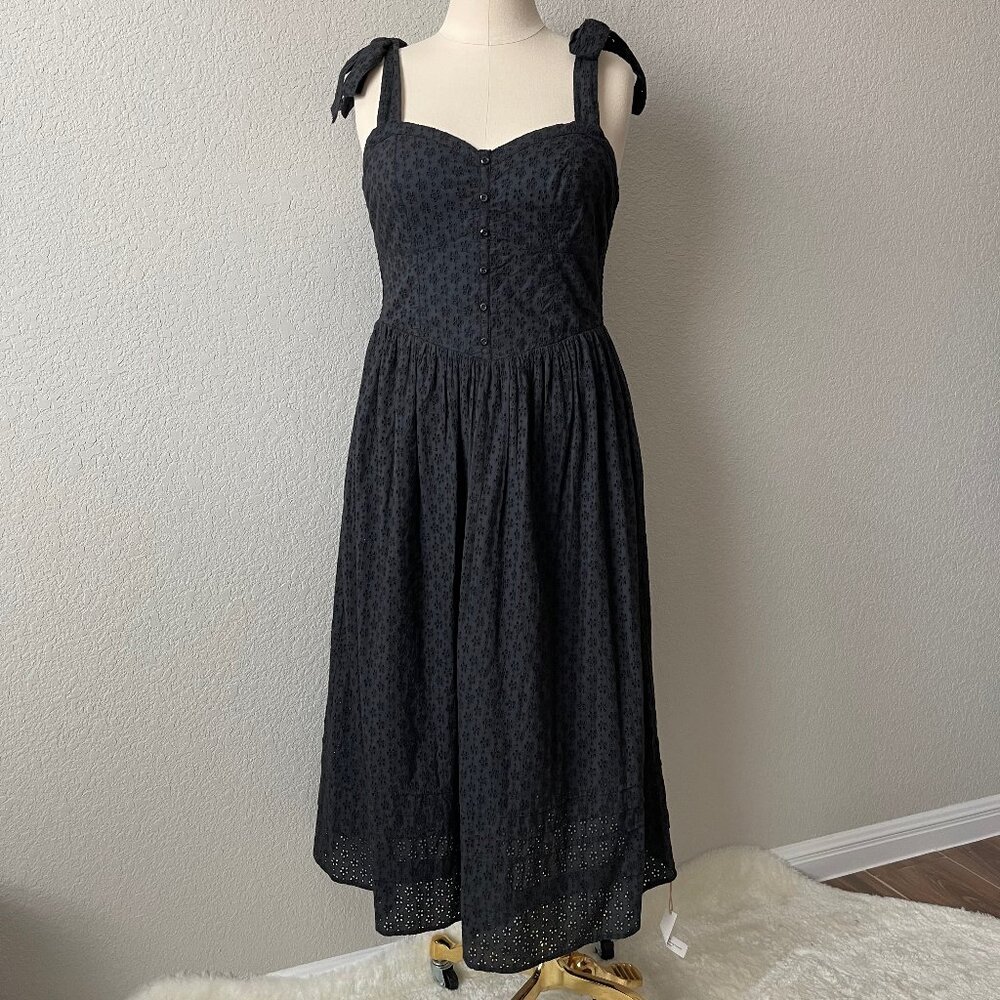 Christy Dawn The Miriam Dress in Midnight Eyelet, size Medium